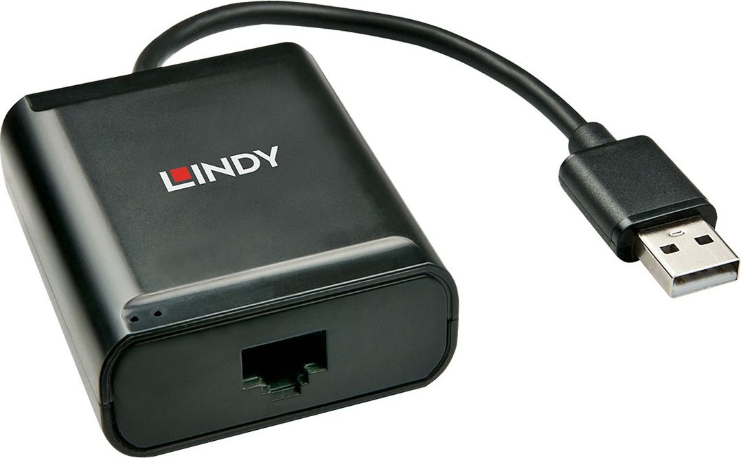 Фото - Кардридер / USB-хаб Lindy Adapter USB  USB - USB Czarny  (42679)