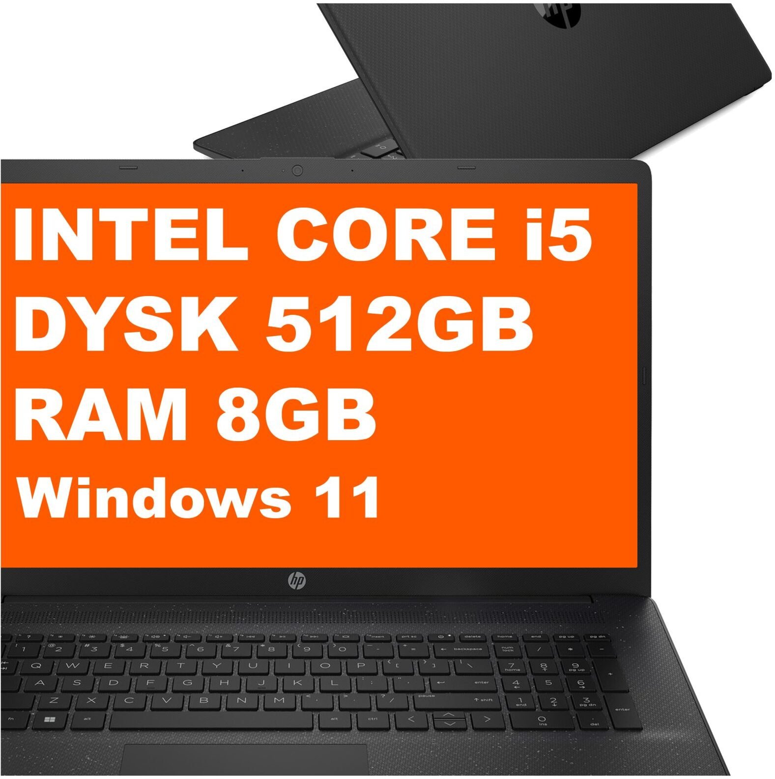 HP 17t-cn300 i5 / 8GB / 512GB / W11 (D44QCU8)