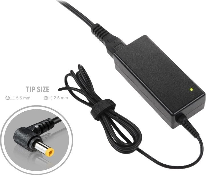 Zasilacz do laptopa Kiti Impulsowe zasilanie 12V 8A, 5.5x2.5mm, 96W, do monitora LCD
