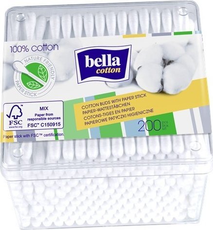 Bella Patyczki kosmetyczne 200 szt