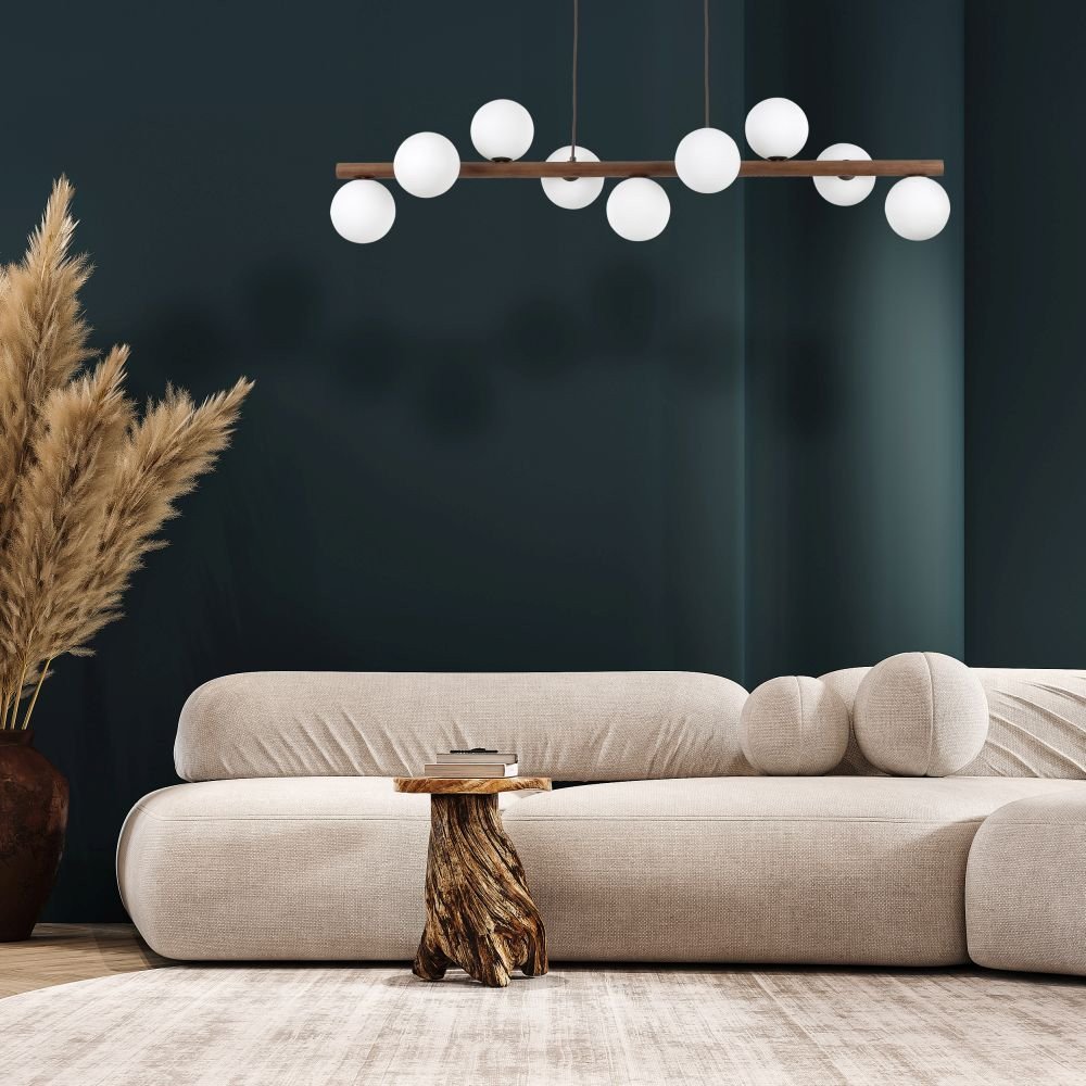 Lampa wisząca ESTERA WOOD ORZECH 10273 TK Lighting
