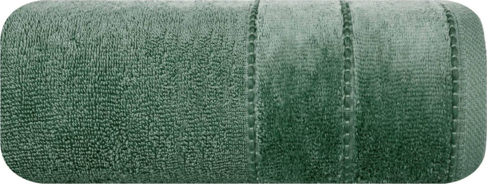 Zdjęcia - Ręcznik Eurofirany  kąpielowy Mari butelkowa zieleń 30x50 cm