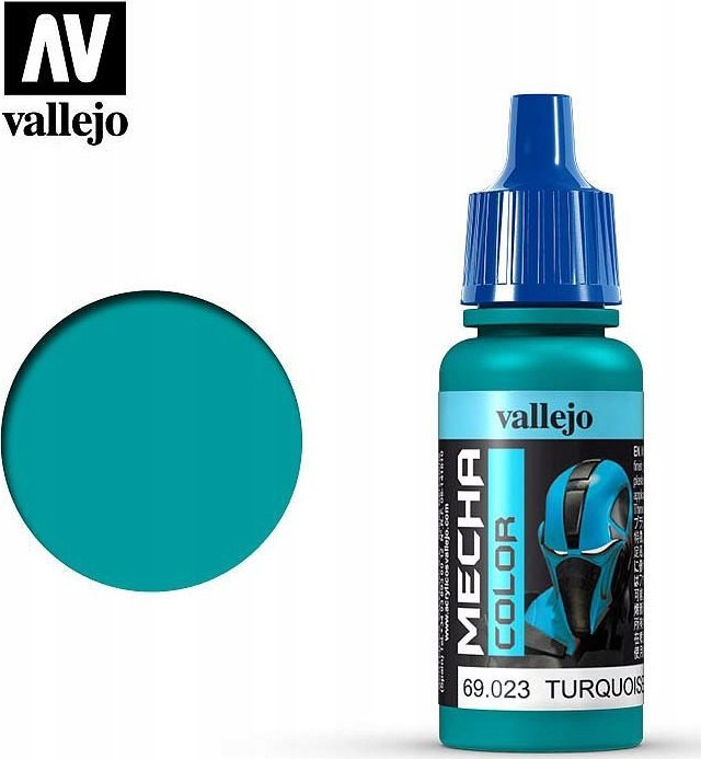 Vallejo : 69.023 - Mecha Color - Turquoise (17 ml)