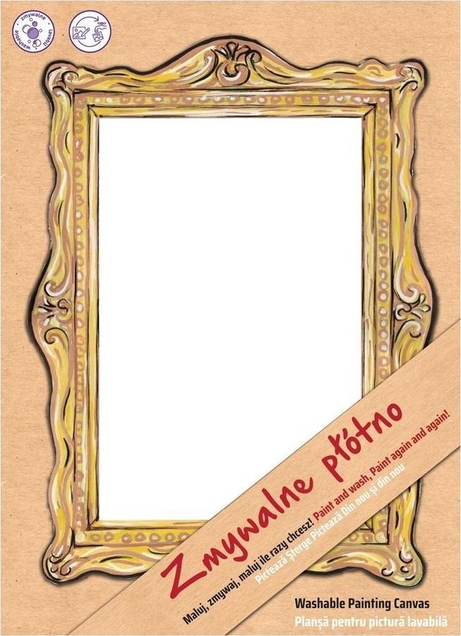 Strigo Płótno białe Brak wzoru Funny Mat STRIGO
