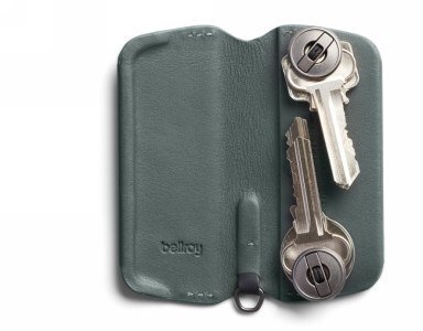 Bellroy Key Cover Plus 3rd ed. - skórzane etui na klucze (everglade)