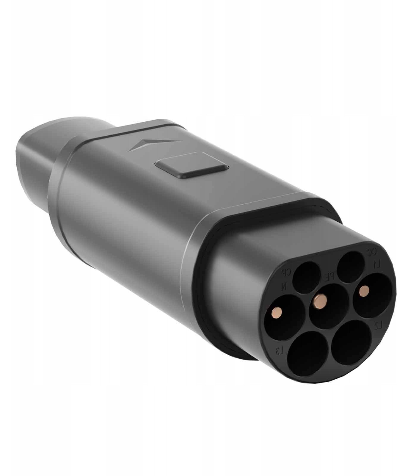 Akyga Adapter Type2 / Tesla do ładowania samochodów elektrycznych AK-SC-E23 męsko męski 1-faza 32A