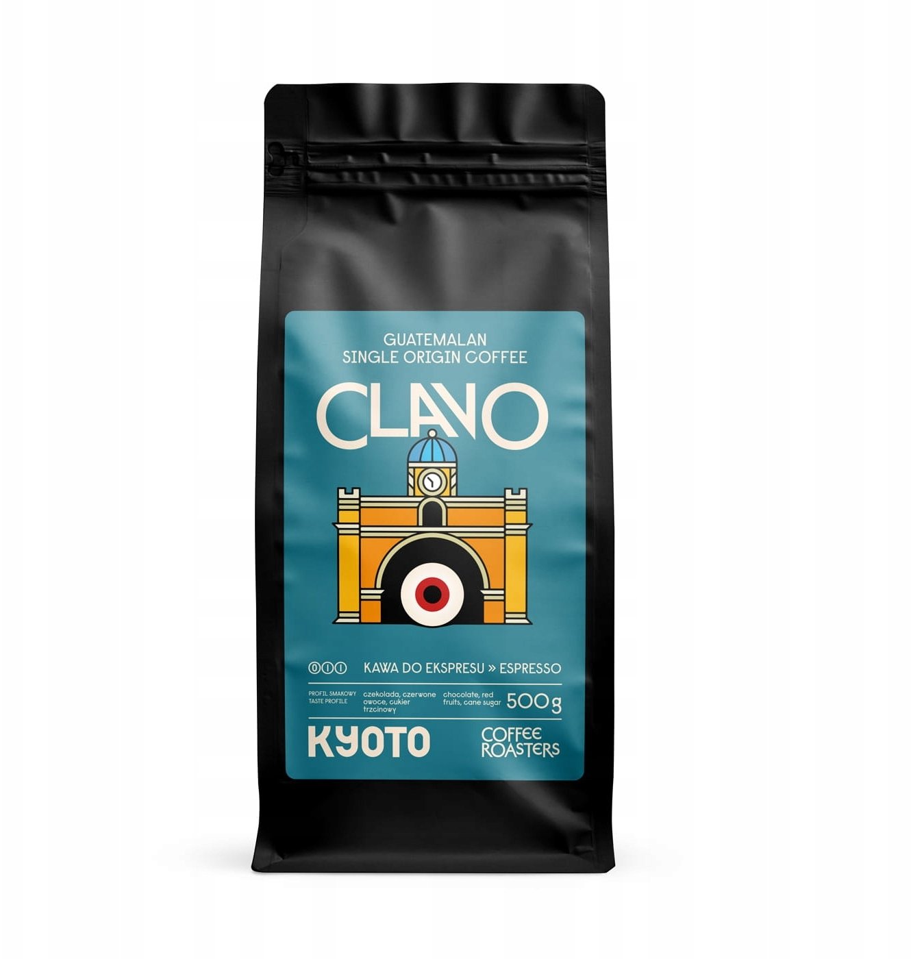 KYOTO - kawa ziarnista Gwatemala Clavo Washed Espresso 500 g