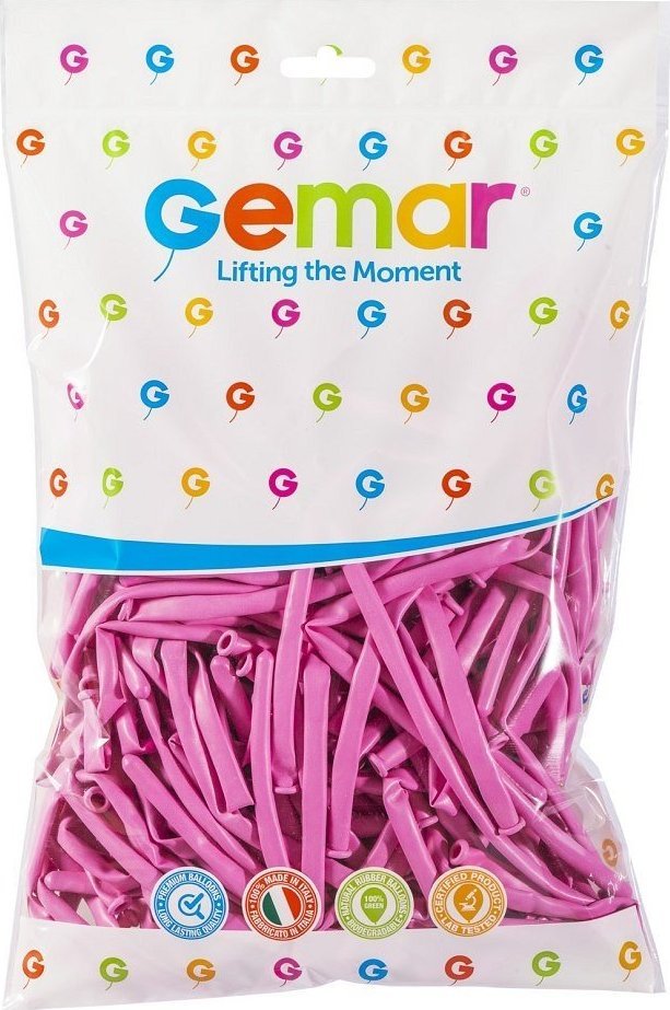 GoDan Balony do modelowania rurki jasno różowe D4 260Q