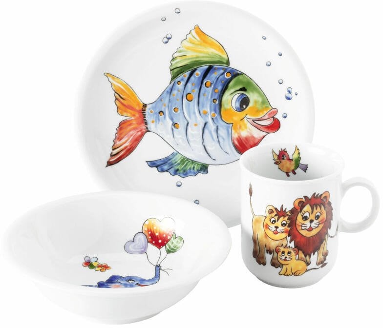 Zwilling SELTMANN COLORFUL WILDLIFE Zestaw dziecięcy (3 elementy)
