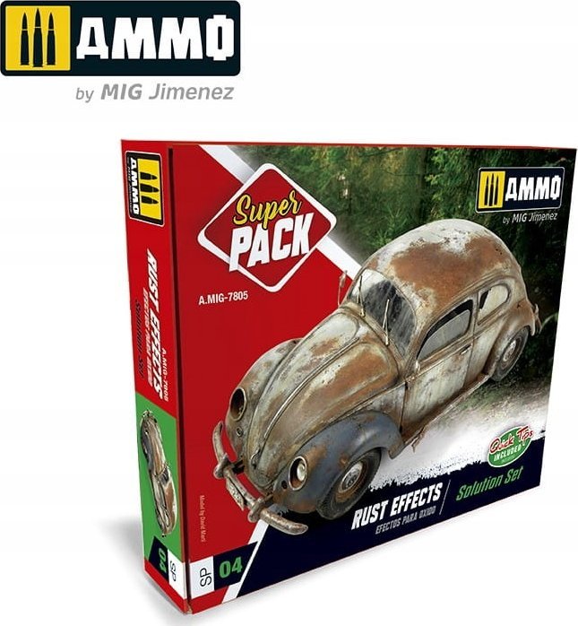 Vallejo Ammo: Super Pack - Rust Effects Solution Set