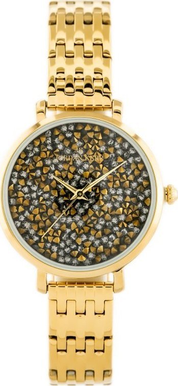 ZEGAREK DAMSKI JORDAN KERR - SS357 (zj926f) gold/graphite