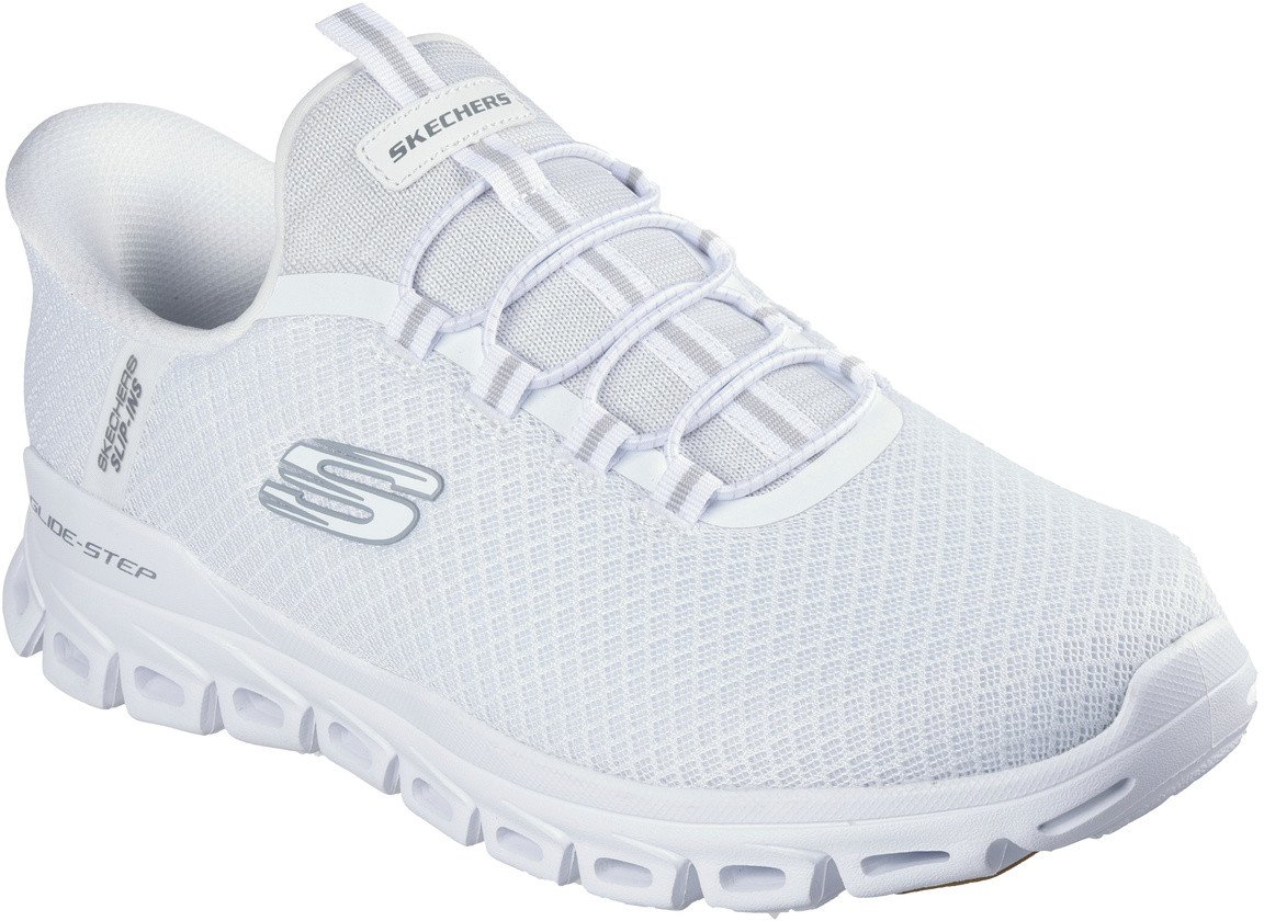Skechers buty męskie Slip-ins: Glide-Step - Noxus 233010 WHT white 43