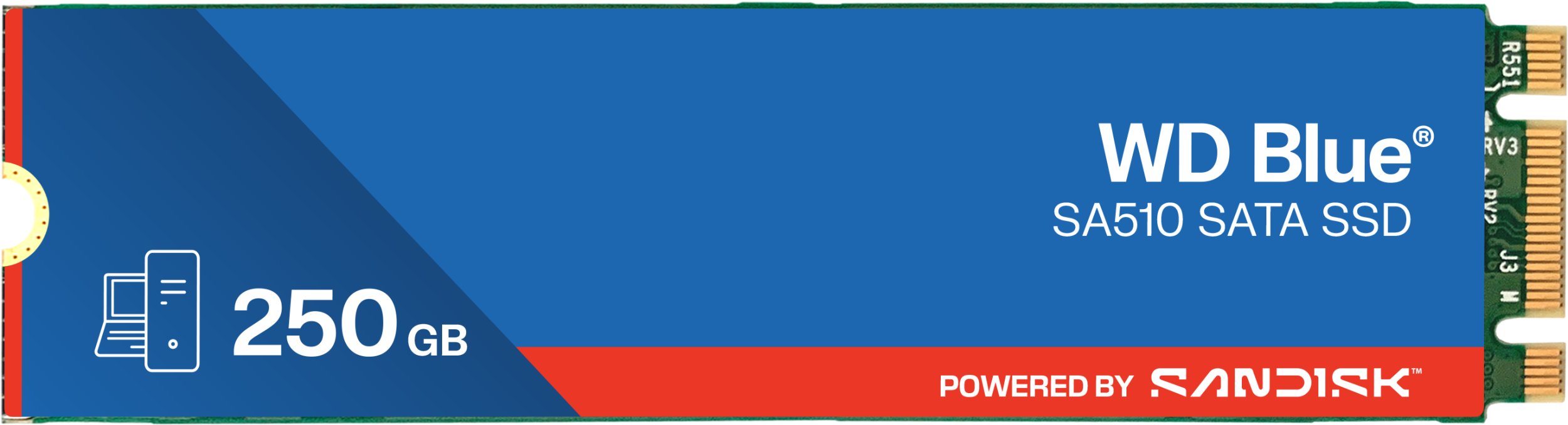 Dysk SSD WD Blue Sa510 250 Gb M.2 Serial