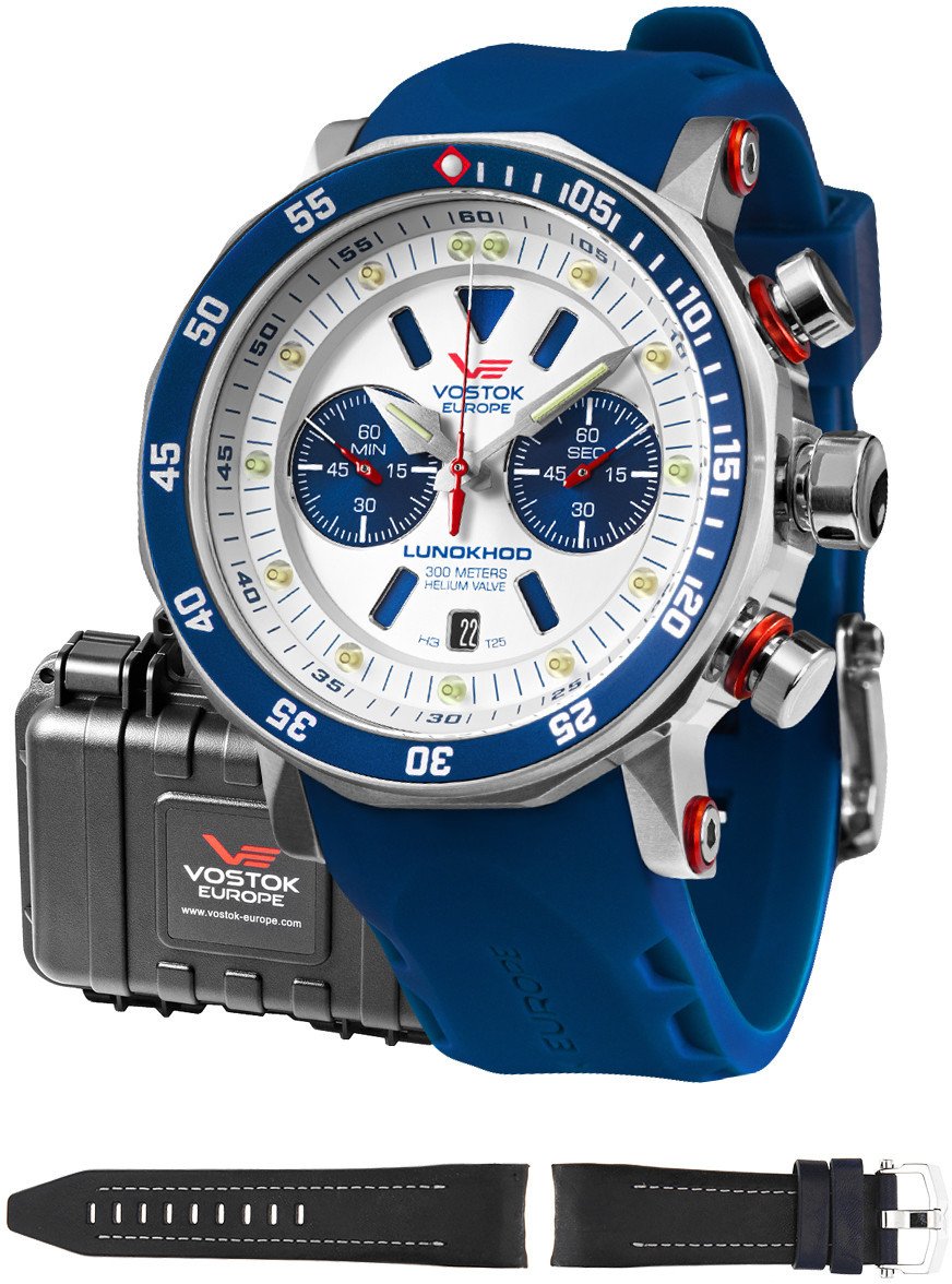Zegarek Vostok Europe Zegarek męski Vostok Europe 6S21-620A630S niebieski
