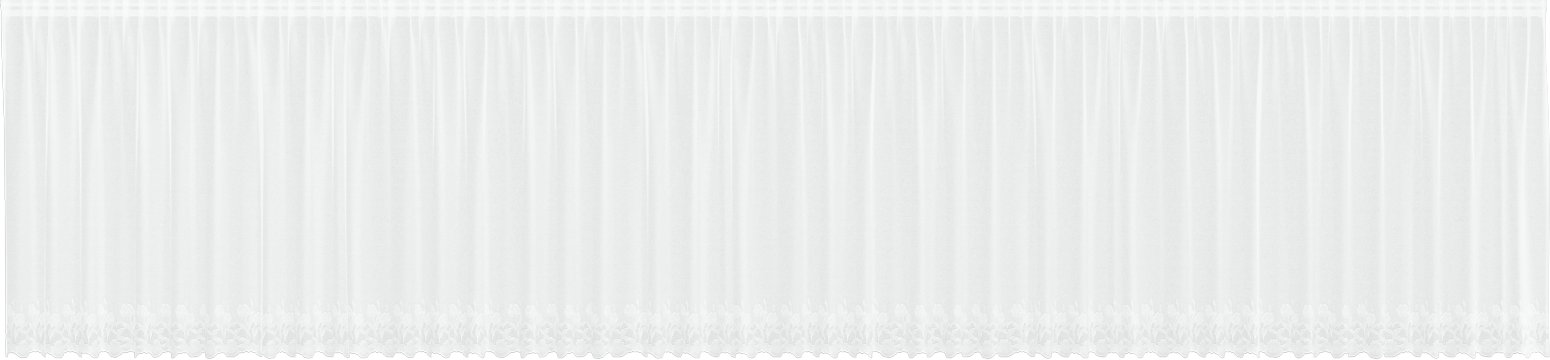 vidaXL Firanka Koronkowa z zasłonami Kwiatowy Biały 1200 x 180 cm Poliester