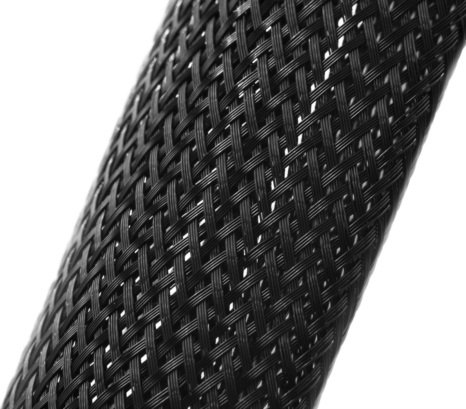 JDD TECH Oplot poliestrowy 38mm Czarny (FR-038BK)