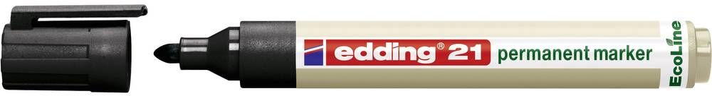 Edding Marker permanentny, okrągła końcówka, czarny (21/001/C ED)