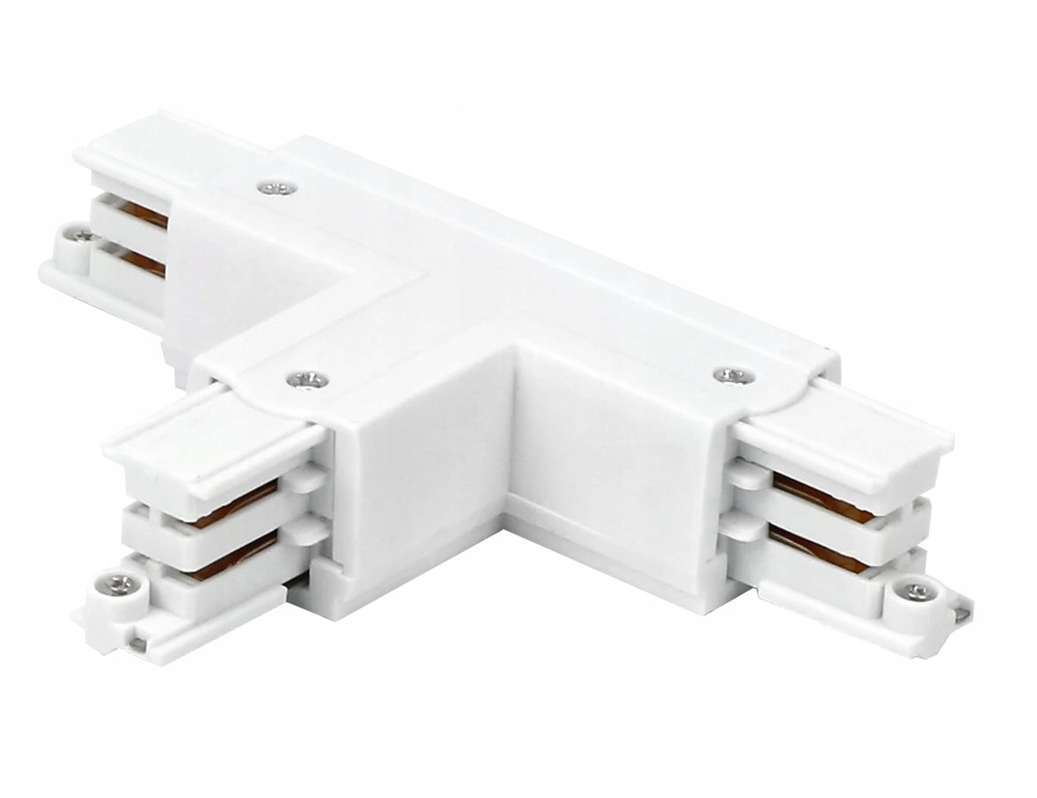 Ledline Łącznik T 3 fazu trak LUMICANTO lewy biały z możliwością zasilania PRIME