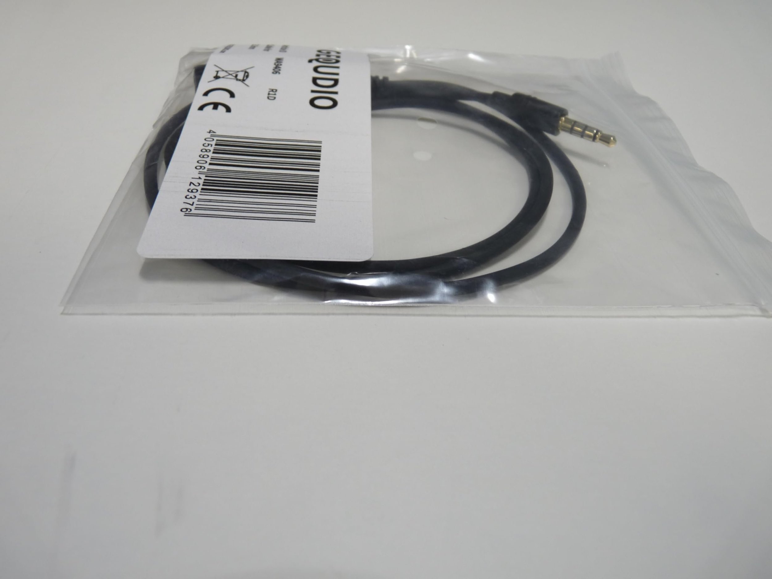 GEQUDIO Kabel 3.5mm jack pojedynczy - kompatybilny z FritzFon C6