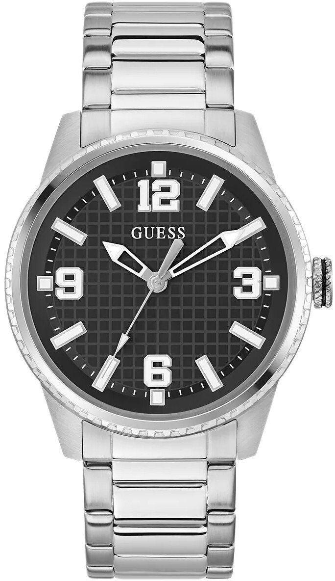 Zegarek Guess Zegarek męski Guess GW0889G1 srebrny