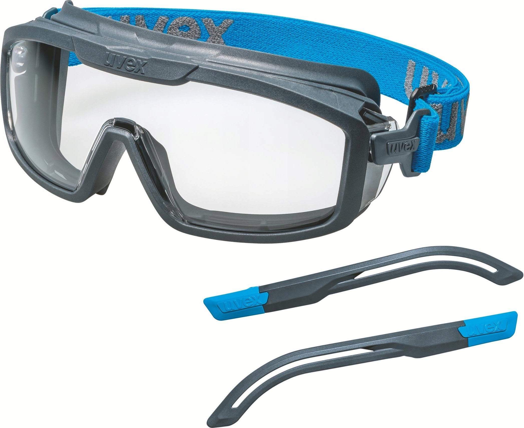 Uvex SAFETY GOGGLES UVEXI-GUARD+ SET CLEAR