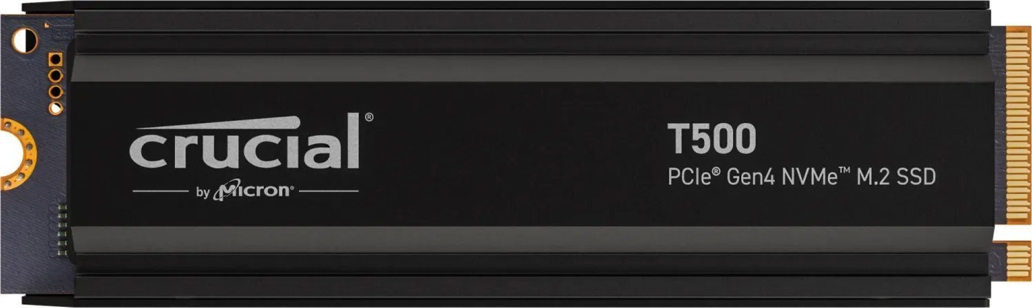 Dysk SSD Crucial T500 4TB M.2 2280 PCI-E x4 Gen4 NVMe (CT4000T500SSD5)