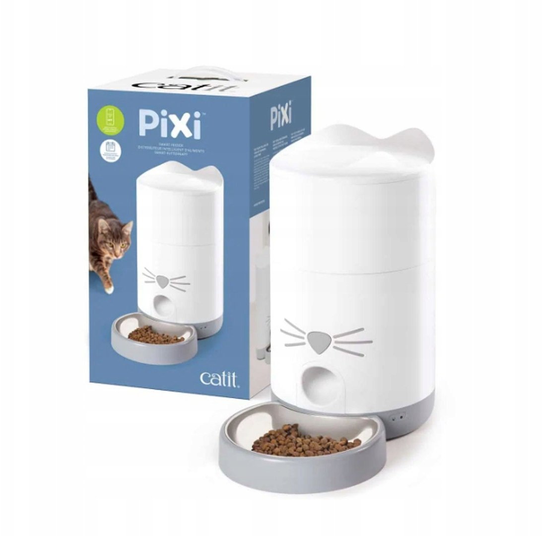 Pixi Smart Feeder Vision, karmidło automatyczne, dla kota, z kamerą, 19,1 × 32,1 × 34,2 cm