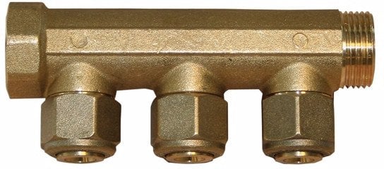 Cometic TEA 3/4 ford.rør 3x1/2 - studse 15 mm