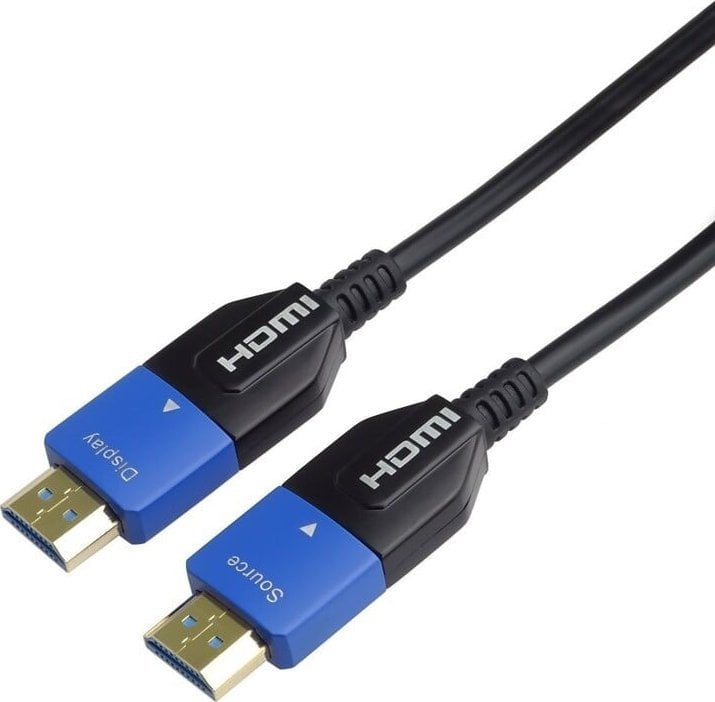 PremiumCord PREMIUMCORD Ultra High Speed HDMI 2.1 optický kabel 8K@60Hz 4K@120Hz 25m zlacený