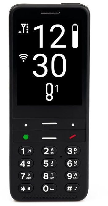 Komórkowy Matapo BlindShell Classic 2 - udźwiękowiony telefon z klasyczną klawiaturą - czarny