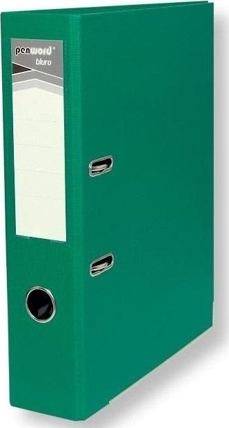 Segregator A4 z okuciem 7,5cm zielony