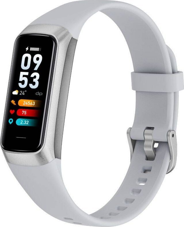Smartband Rubicon SmartWatch Rubicon RNCF05 srebrny