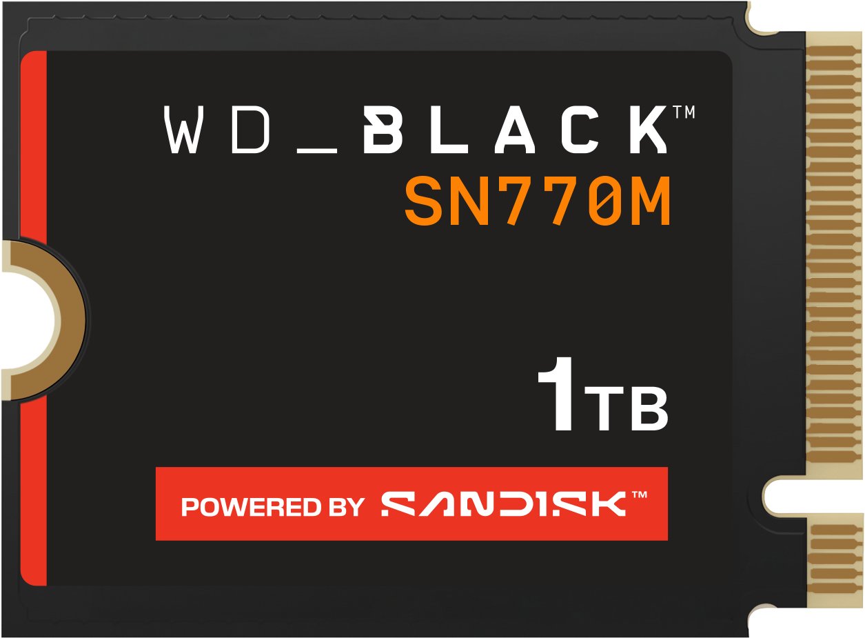 Dysk SSD SanDisk SN770M 1TB M.2 2230 PCI-E x4 Gen4 NVMe (WDS100T3X0G)
