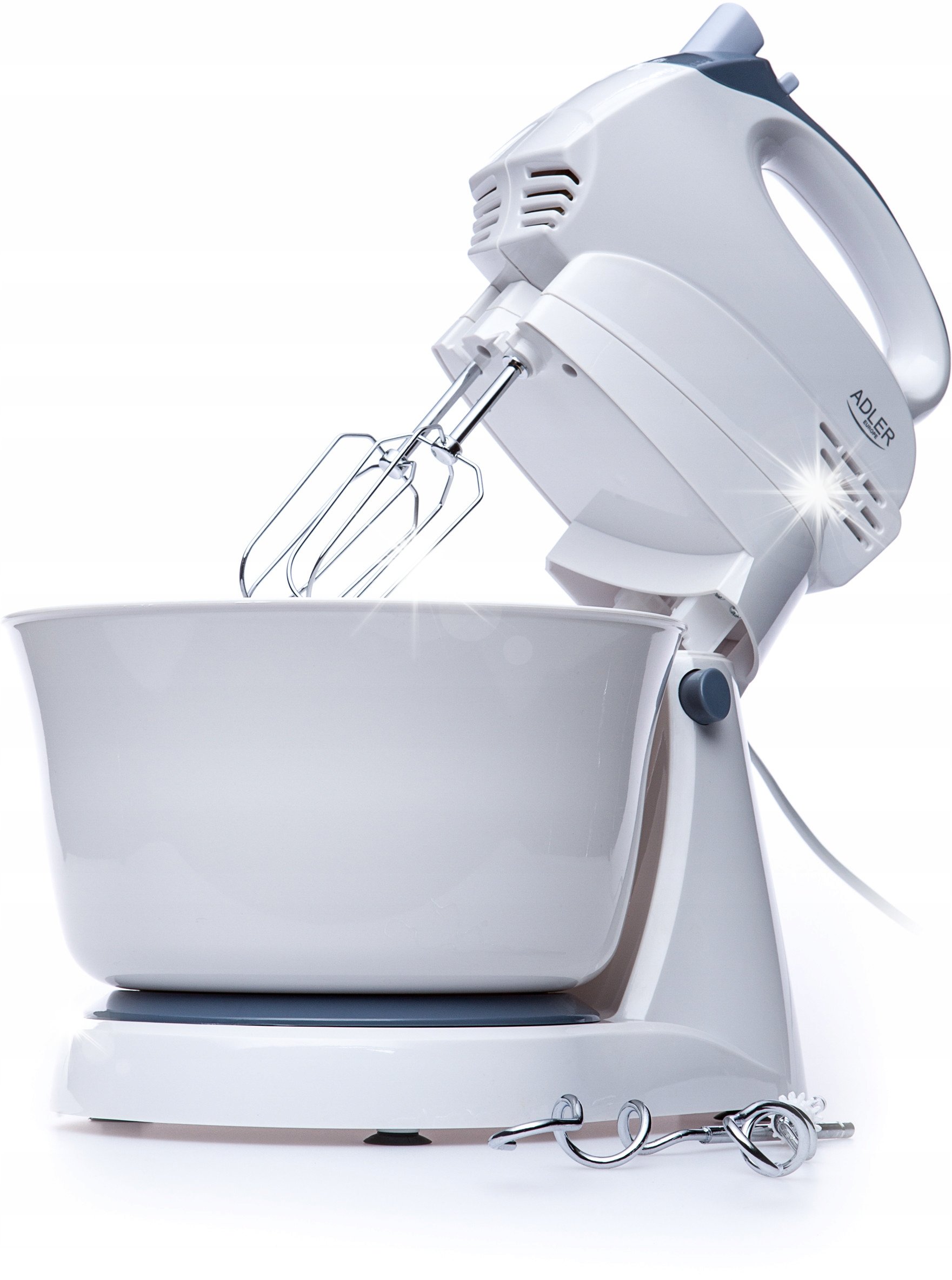 Robot kuchenny Adler Mikser ręczny robot kuchenny z misą 400W 3L turbo 5 prędkości