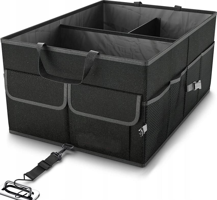 Wobell Organizer Do Bagażnika Samochodu+Kosz Smieci+Haki