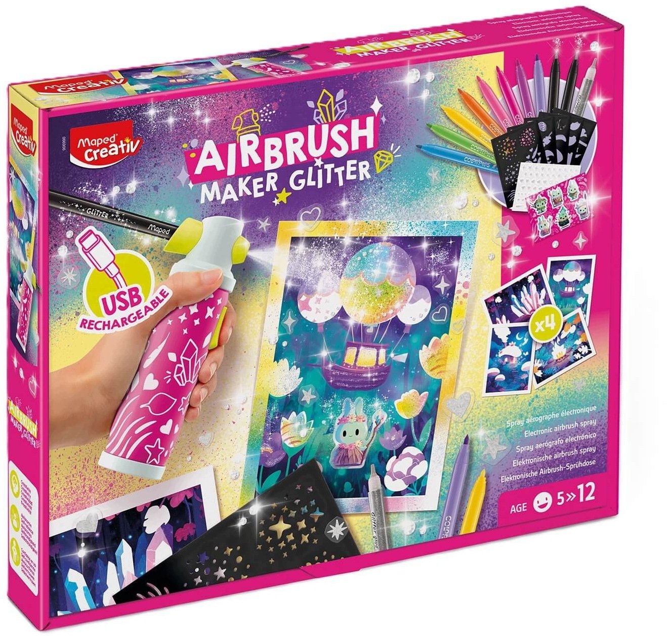 Maped Airbrush Maker Glitter