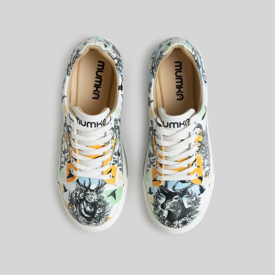 Mumka Shoes Sneakersy z Jeleniami Mumka-37
