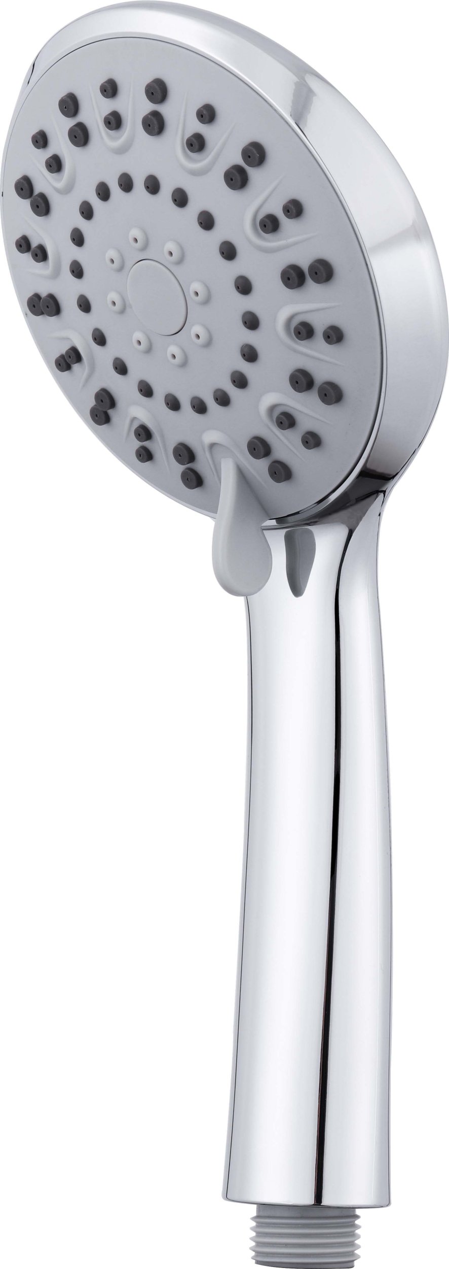 SHOWER HEAD DX6201YC CHROME/BLACK