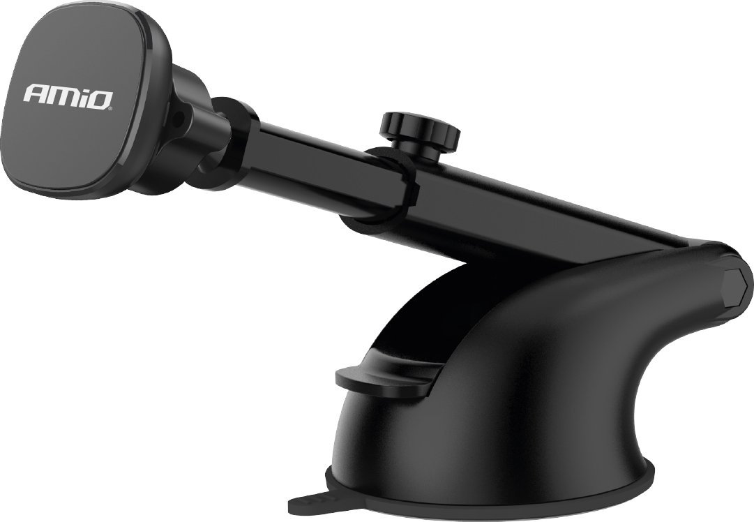 AMiO Uchwyt do samochodu na telefon szybę kokpit deskę magnetyczny amio-03788