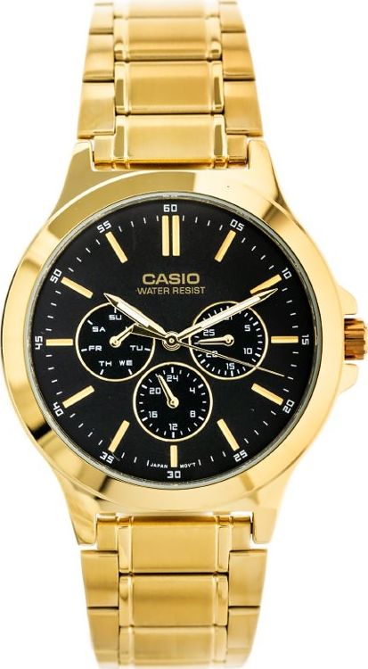 Zegarek Casio ZEGAREK MĘSKI CASIO MTP-V300G 1A (zd091b)