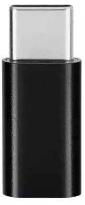 Adapter USB Bluestar USB-C - MicroUSB Czarny