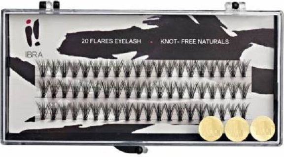Ibra Kępki sztucznych rzęs 20 D-10mm