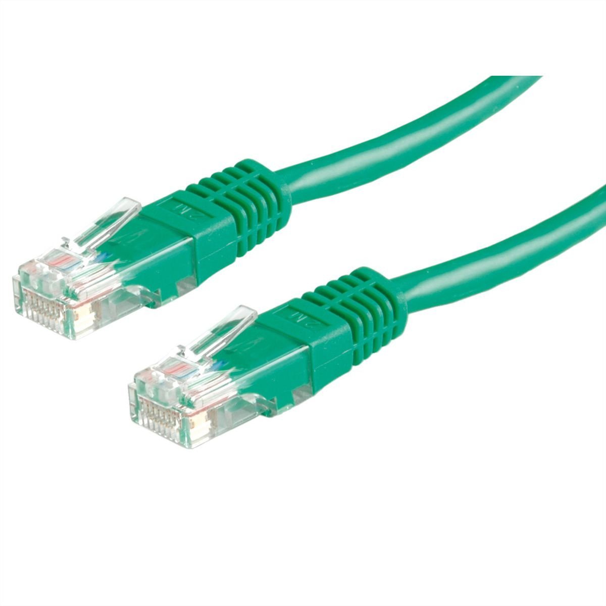 Kabel krosowy UTP, kat. 6 (klasa E), zielony, 1 m