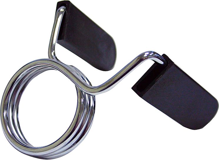 inSPORTline Zacisk sprężynowy Olimpijski CL-17 50mm srebrny (3558)