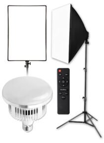 Zestaw Oświetleniowy Softbox Lampa Studyjna do Zdjęć 40x60cm 85W LED +PILOT
