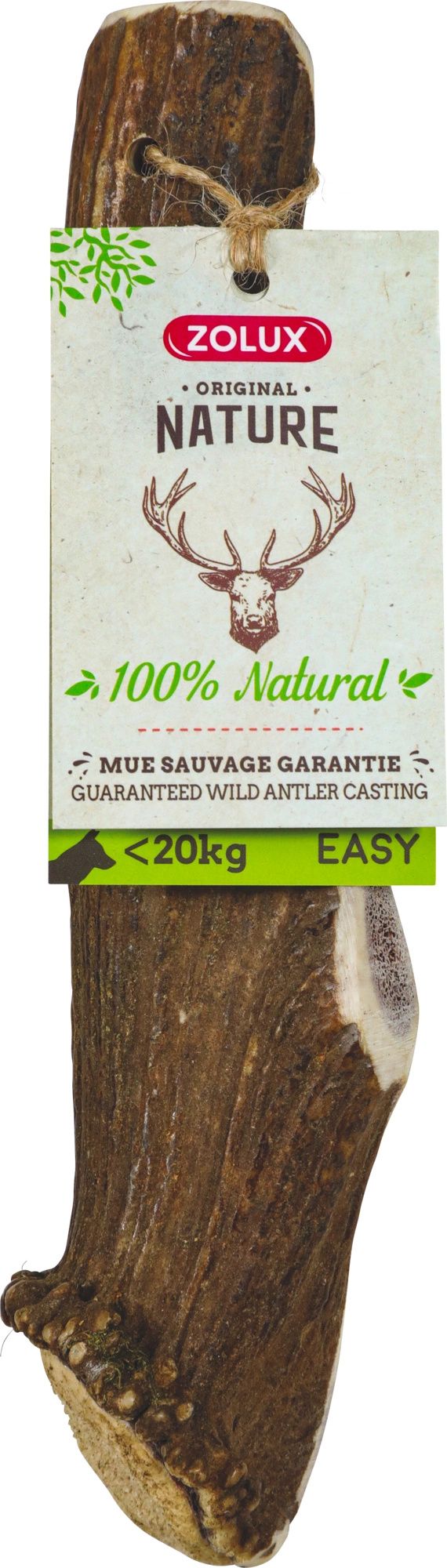 Zolux Przysmak Poroże jelenia EASY przecięte wzdłuż, pies do 20kg