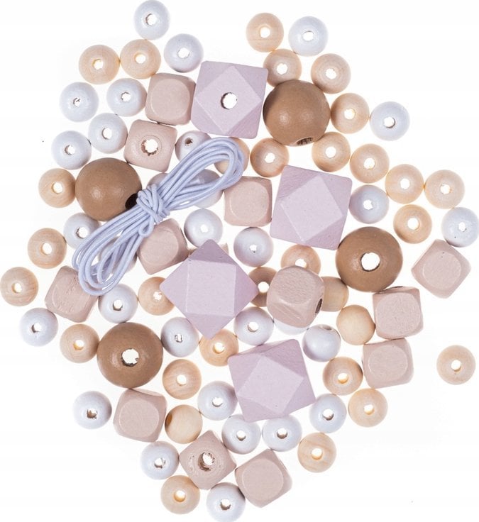 DP Craft Koraliki drewniane nude 80szt