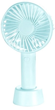 Wentylator USB XO XO wiatraczek MF16 niebieski z baterią wiatrak