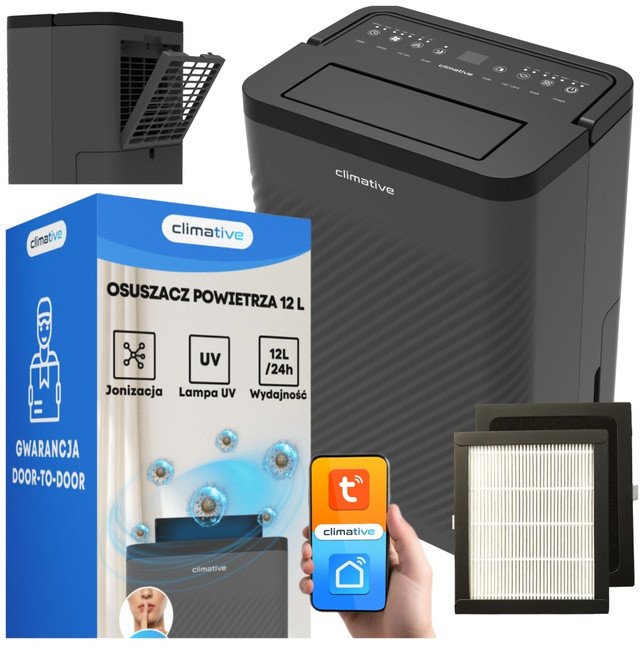 Osuszacz powietrza DH-12 Nexi ION UV Wifi