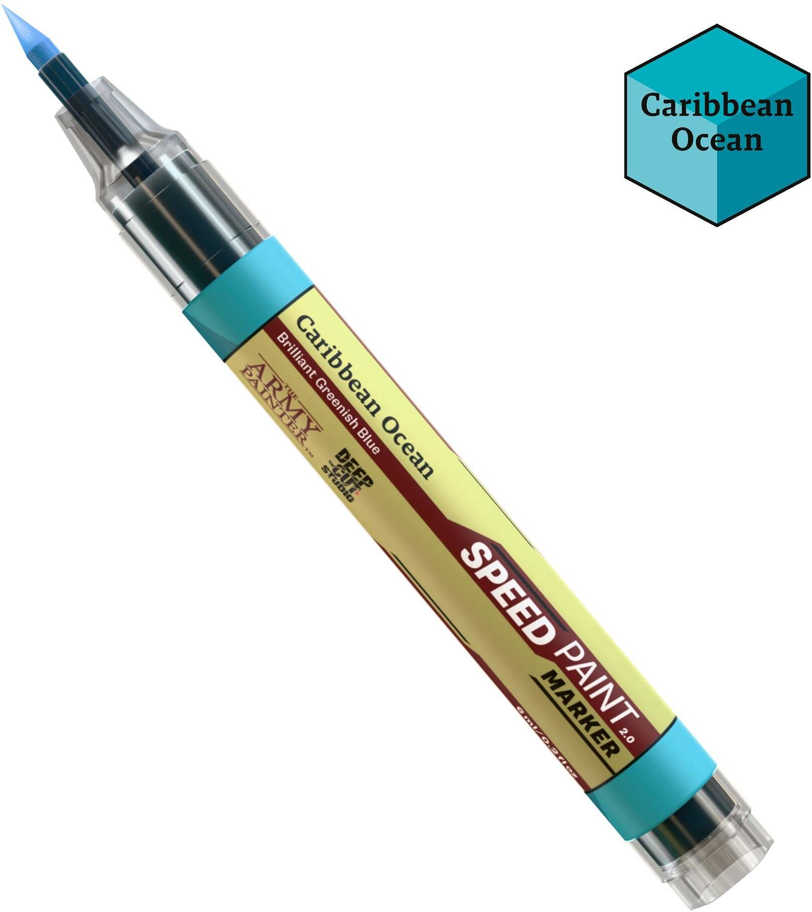 Army Painter The Army Painter: Speedpaint 2.0 - Marker - Caribbean Ocean